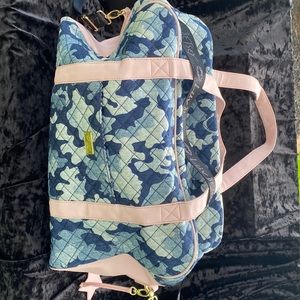 Betsey Johnson weekender bag.  Used once.